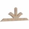 Ekena Millwork Richland Smooth Timber Gable Bracket, Douglas Fir, 84"W x 28"H x 3 1/2"D x 5 1/2"F, 8/12 Pitch GBW084X28X0406RIC00SDF - alternate 4